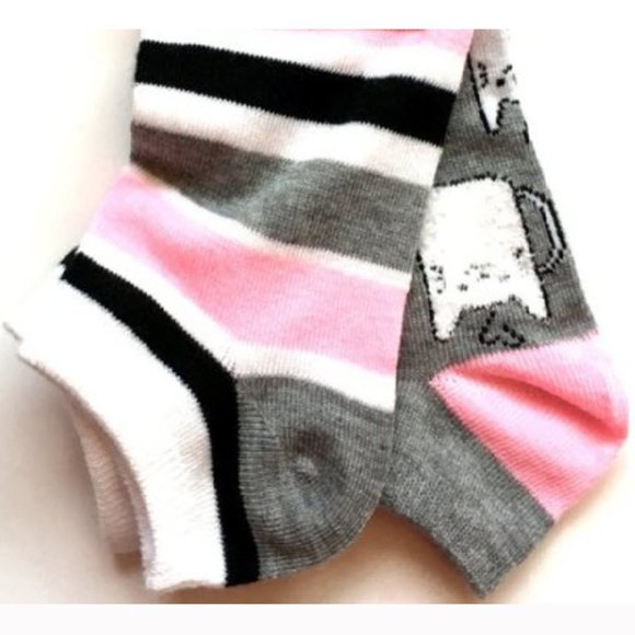 *3/$15* Coffee Cats + Striped Socks - Picture 3 of 3